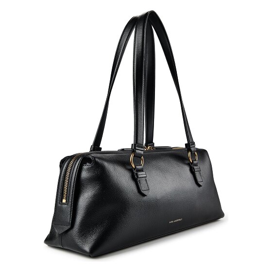 Karl Lagerfeld Autograph Borsa a spalla Vera Pelle 35 cm