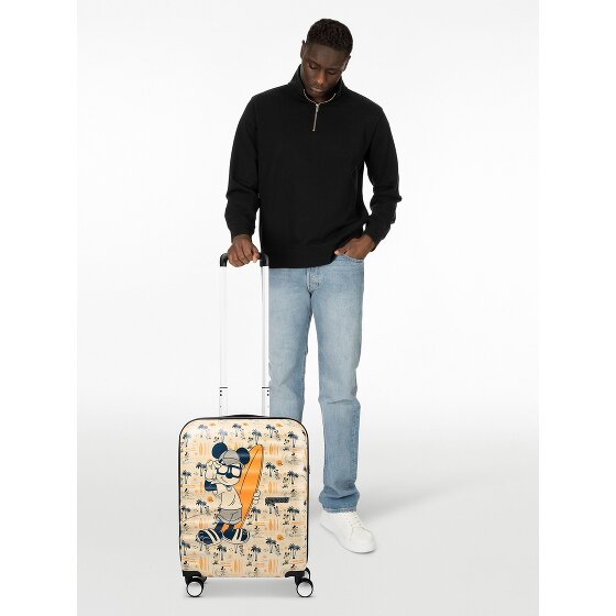 American Tourister Wavebreaker Disney 4 ruote Carrello della cabina 55 cm