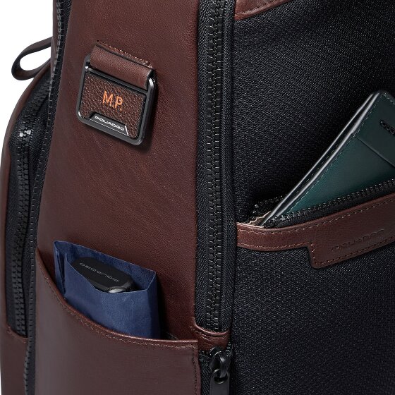 Piquadro Harper zaino da viaggio in pelle 42 cm scomparto per laptop