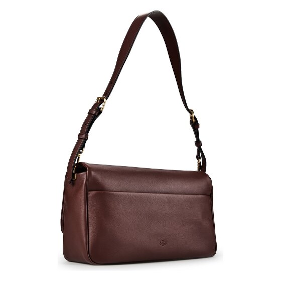 PINKO Click Soft Classic Borsa a spalla Vera Pelle 32 cm