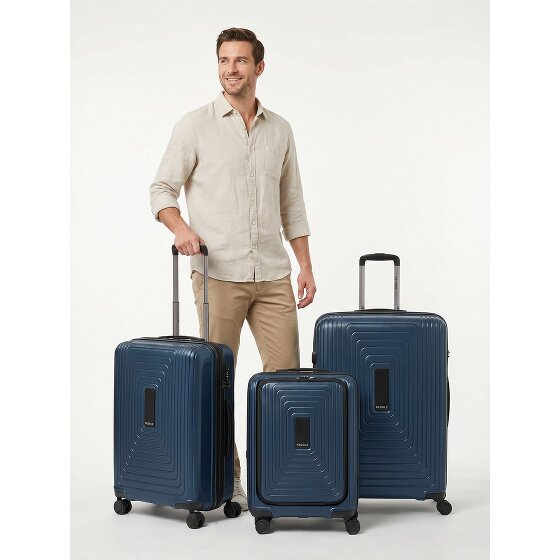 Redolz Essentials 14 4 ruote Set di valigie 3 pezzi espandibile