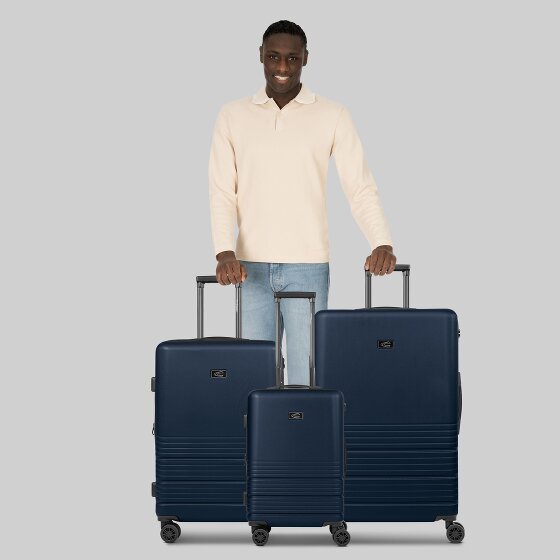 camel active Hanoi 4 ruote Set di valigie 3 pezzi con piega di espansione