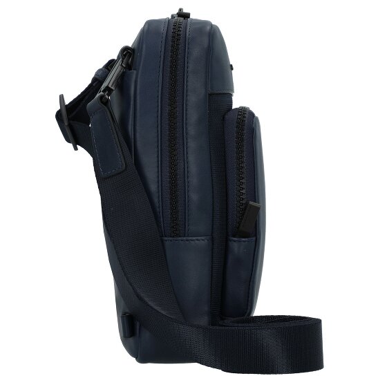 Piquadro Liko Mini Borsa Borsa a tracolla Protezione RFID Pelle 17 cm