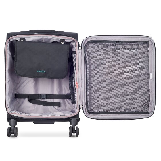 Delsey Paris Helium DLX Carrello cabina a 4 ruote Slim Line 55 cm