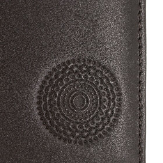 oxmox Leather Portafoglio Protezione RFID Vera Pelle 10 cm