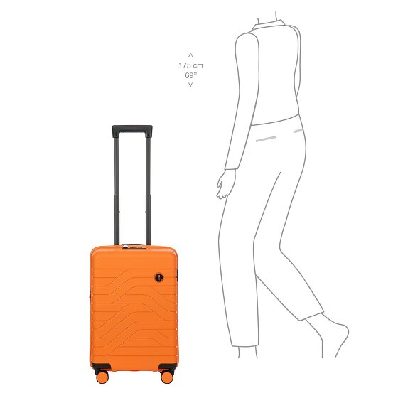 Bric's BY Ulisse Carrello cabina a 4 ruote 55 cm