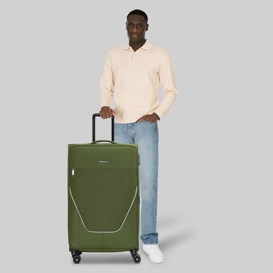 Stratic taska Trolley a 4 ruote L 76 cm con piega a espansione