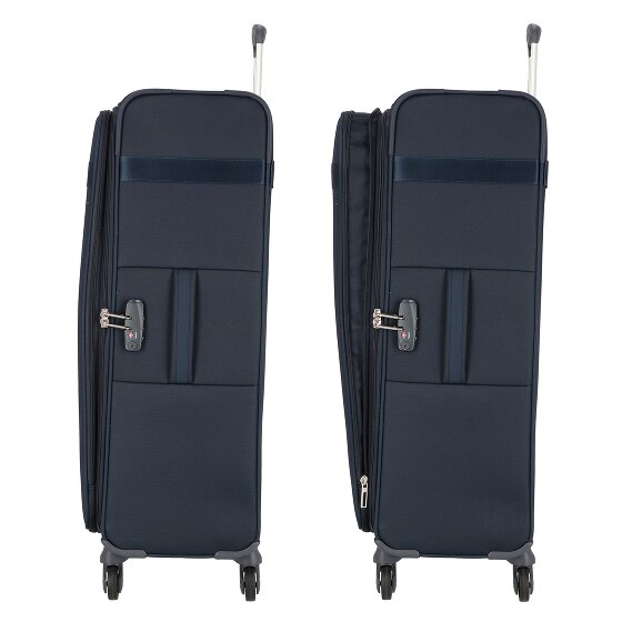 Samsonite Citybeat 4 ruote Carrello 78 cm con piega di espansione