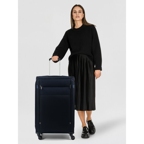 Samsonite Citybeat 4 ruote Carrello 78 cm con piega di espansione