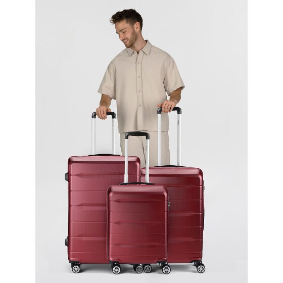 Benzi 5583 4 ruote Set di valigie 3 pezzi