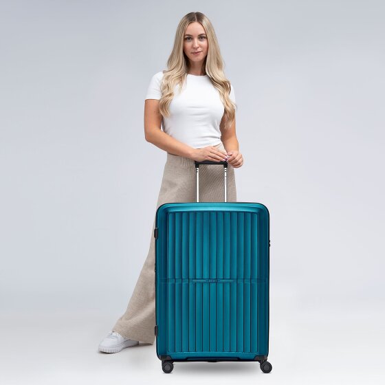 Pactastic Collection 01 4 ruote Carrello L 76 cm con piega di espansione