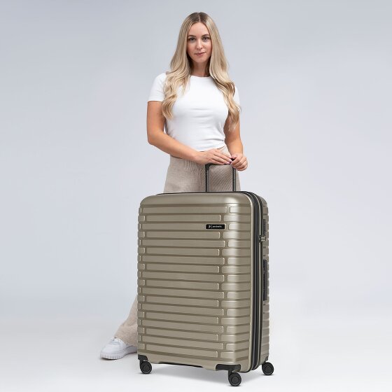 Pactastic Collection 04 THE LARGE + 4 ruote Carrello L 75 cm con piega di espansione
