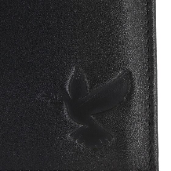 oxmox Leather Portafoglio Protezione RFID Vera Pelle 13 cm