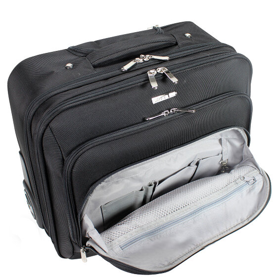 d&n Bussiness & Travel Trolley business a 2 ruote da 41 cm Scomparto per laptop