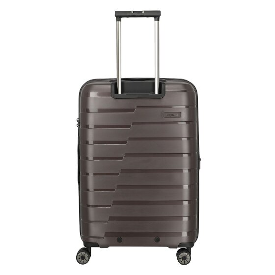 Travelite Air Base 4 ruote Set di valigie 3 pezzi con piega di espansione