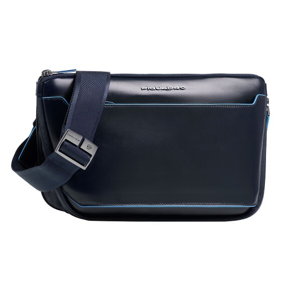 Piquadro Blue Square Borsa a tracolla Vera Pelle 30 cm