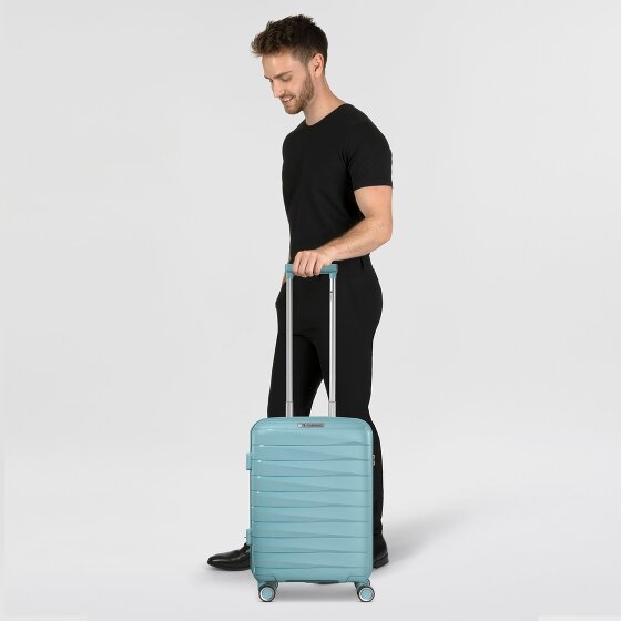 Franky London 4 ruote Carrello della cabina S 55 cm con piega di espansione