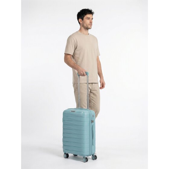 Franky London 4 ruote Trolley cabina S 55 cm espandibile