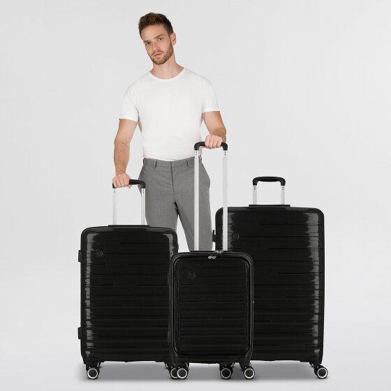 Cocoono Madrid 4 ruote Set di valigie 3 pezzi