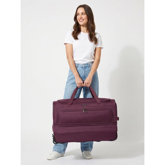 Redolz Duffle Essentials Borsa da viaggio a 2 ruote 70 cm L con patta di espansione