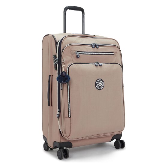 Kipling Basic 4 ruote Carrello M 68 cm con piega di espansione