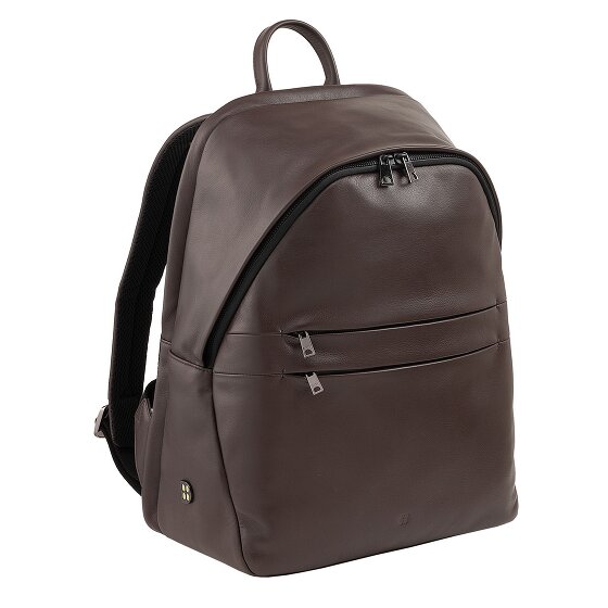 DuDu New York Zaino da giorno Vera Pelle 41 cm Vano porta PC