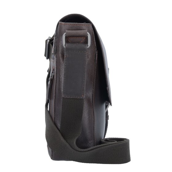Leonhard Heyden Dakota Messenger in pelle 32 cm