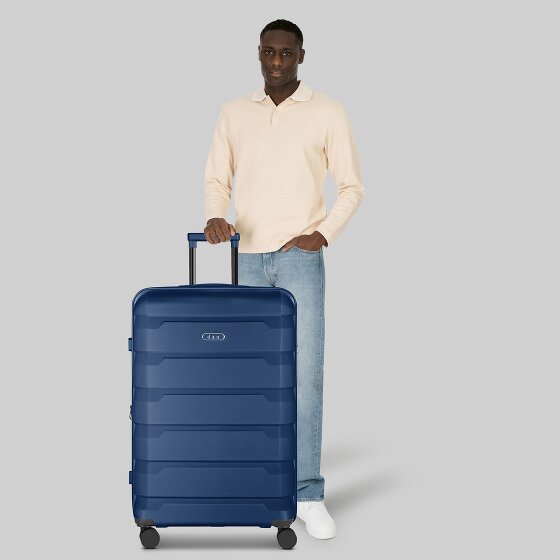 d&n South Dakota 4 ruote Carrello L 76 cm con piega di espansione