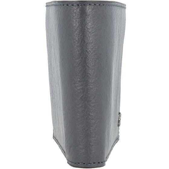 Piquadro Portafoglio quadrato nero RFID in pelle 12,5 cm