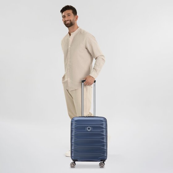 Delsey Paris Meteor 4 ruote Carrello della cabina 55 cm con piega di espansione