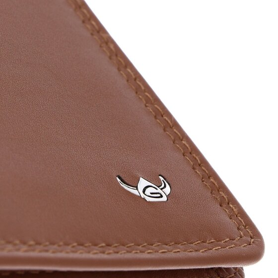 Golden Head Polo Identity Card Case RFID in pelle 9 cm