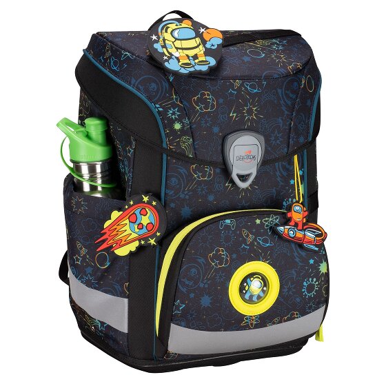 DerDieDas ErgoFlex Easy LED Set di borse per la scuola 5 pezzi