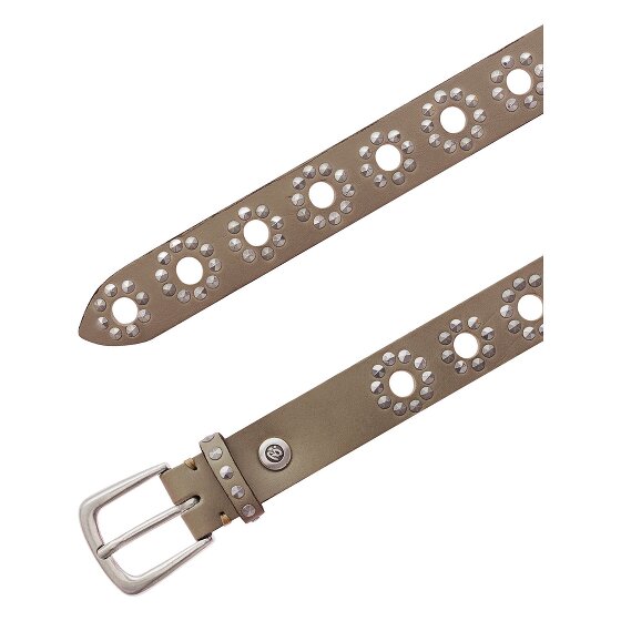 b.belt Cintura con borchie Vera Pelle