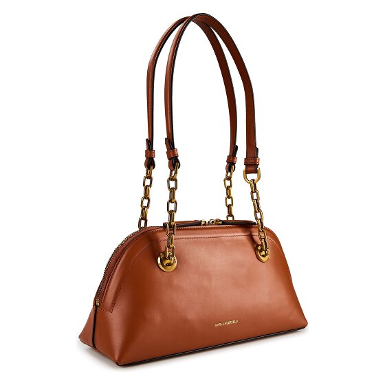 Karl Lagerfeld Autograph Borsa a spalla Vera Pelle 30 cm
