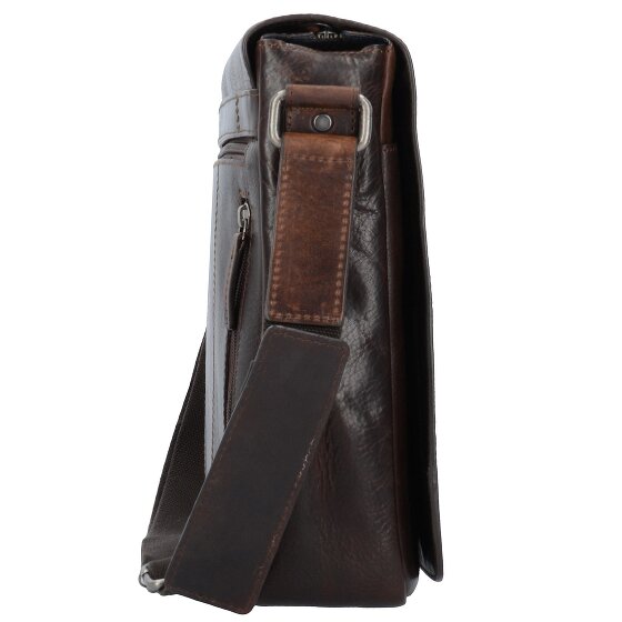 Leonhard Heyden Roma Messenger in pelle 38 cm Scomparto per laptop