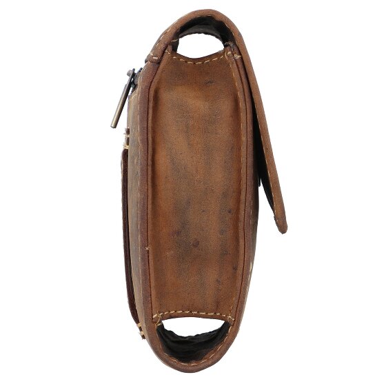 Greenburry Portasigarette vintage in pelle 7,5 cm