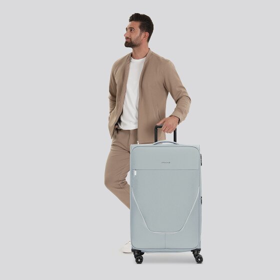 Stratic taska Trolley a 4 ruote L 76 cm con piega a espansione