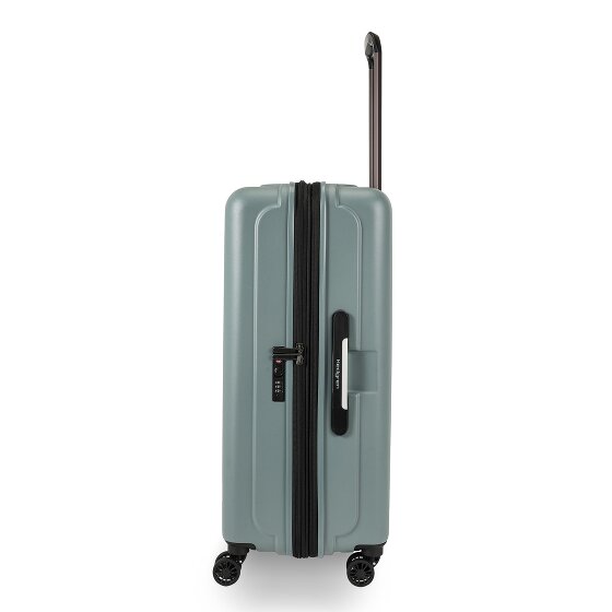 Hedgren Comby Grip L Exp 4 ruote Carrello L 74 cm con piega di espansione