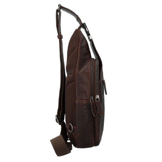 Jack Kinsky Porto 12 borsa a tracolla in pelle 38 cm