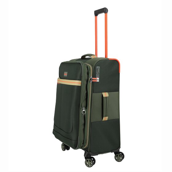 Travelite Color Craze 4 ruote Set di valigie 3 pezzi con piega di espansione