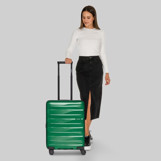 Bergpfeil Carrello da viaggio a 4 ruote per cabina S 55 cm con piega ad espansione