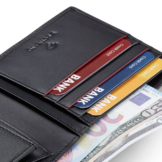 Roncato Detroit Portafoglio Protezione RFID Pelle 12 cm