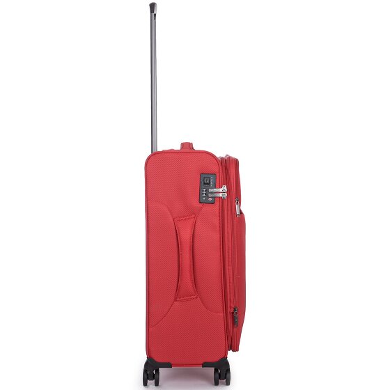 Stratic Stratic Light + 4 ruote Carrello 68 cm con piega di espansione