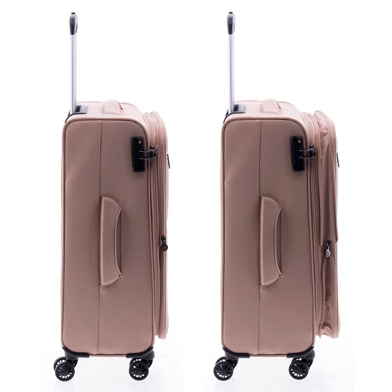 Gladiator 3700 4 ruote Carrello 66 cm con piega di espansione