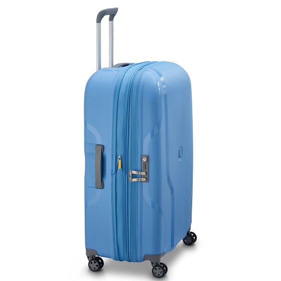 Delsey Paris Carrello Clavel a 4 ruote da 76 cm con piega ad espansione