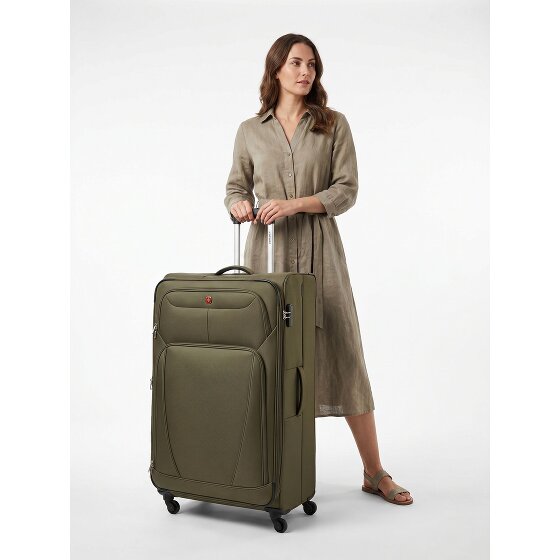 Wenger Carrello Beaumont a 4 ruote XL da 87 cm, misura speciale con tasca espandibile
