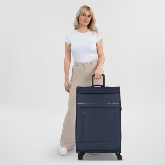 Jump Monthélys 4 ruote Carrello 78 cm con piega di espansione Jump Monthélys 4 ruote Carrello 78 cm con piega di espansione