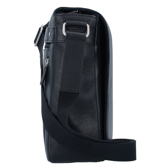 Leonhard Heyden Berlin Borsa a tracolla in pelle 38 cm Leonhard Heyden Berlin Borsa a tracolla in pelle 38 cm