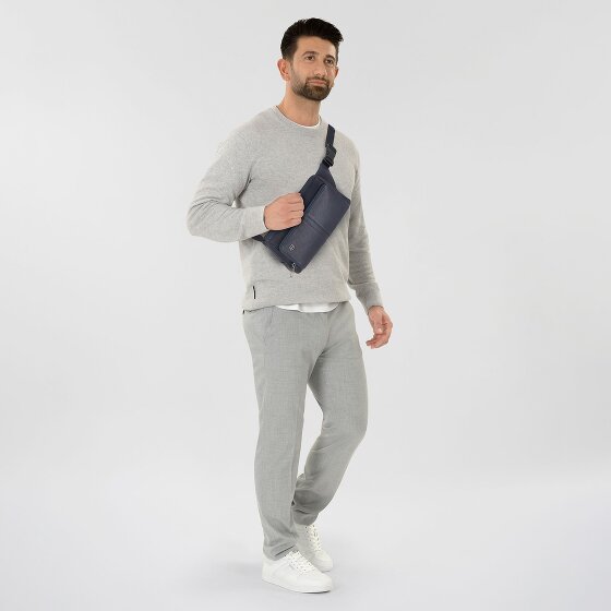 Piquadro Wollem Marsupio Protezione RFID Pelle 27 cm