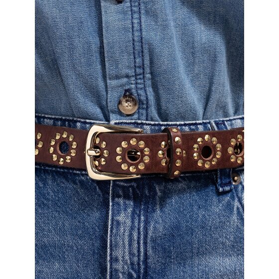 b.belt Cintura con borchie Vera Pelle